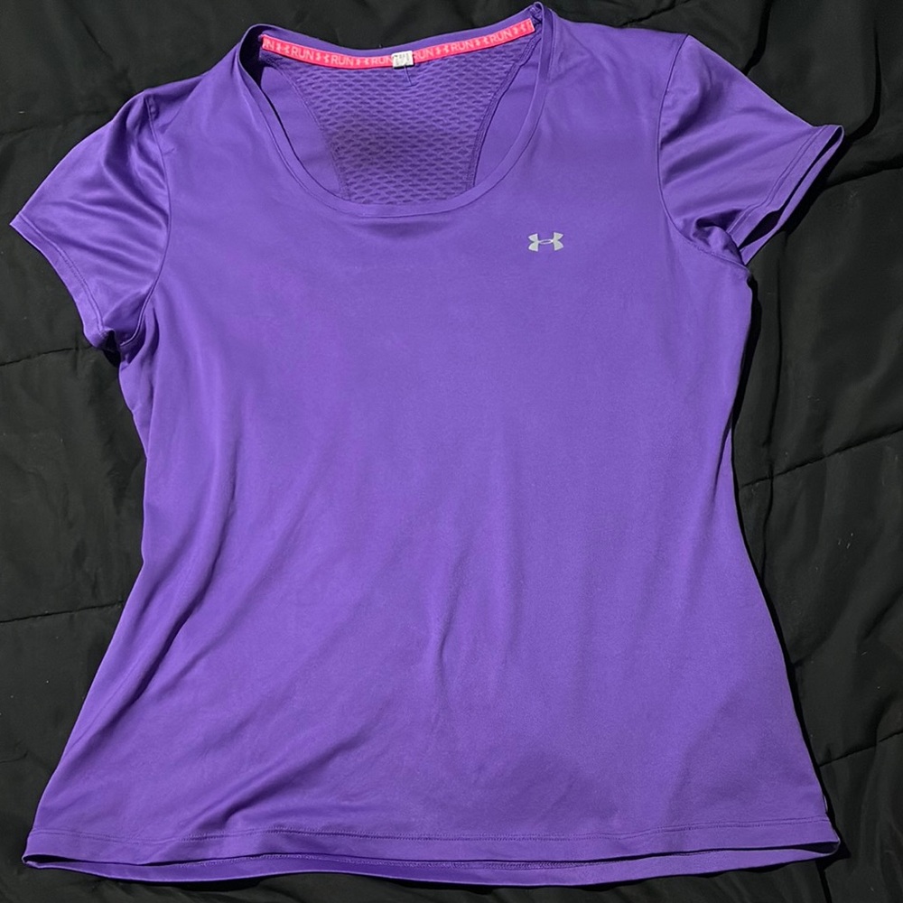 Under Armour Women's Purple Short Sleeve Tee